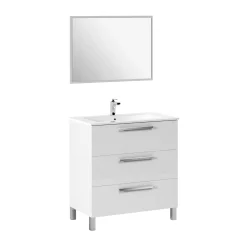 Mobile sottolavabo Elleboro, 80x45h86 cm,<Dmora Best