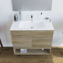 Mobile sottolavabo Enio, 80x45h64 cm,<Dmora Hot