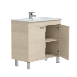 Mobile sottolavabo Florante, 80x45 h80 cm,<Dmora Clearance