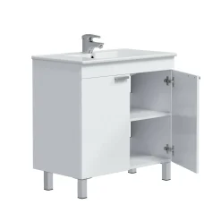 Mobile sottolavabo Florante, 80x45 h80 cm,<Dmora Shop