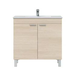 Mobile sottolavabo Florante, 80x45 h80 cm,<Dmora Clearance