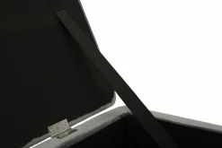 Panca Aiano, 112x42 h50 cm, Grigio e Argento<Dmora Best