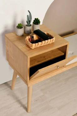 Panca Asolo, 40x105h45 cm, Quercia e Crema<Dmora Cheap