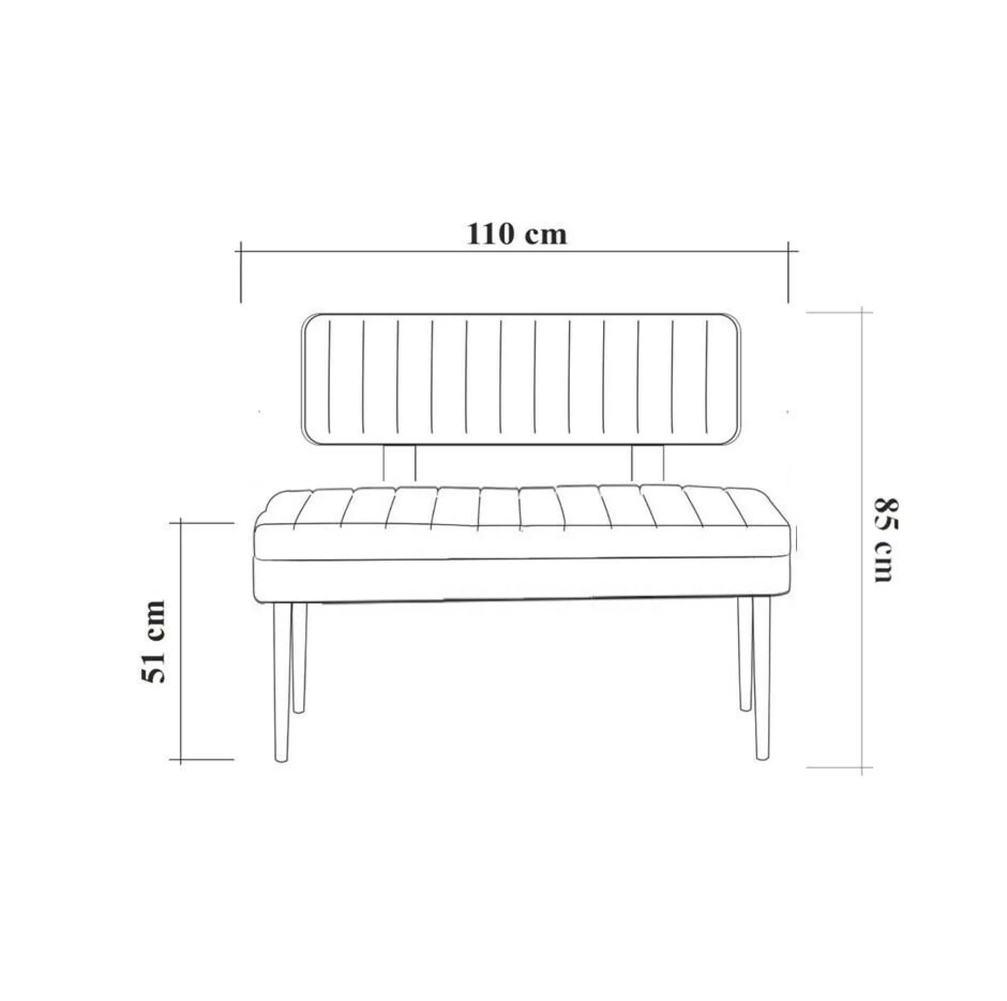 Panca Barthelemy, 110x46 h85 cm, Quercia e Cemento<Dmora Shop