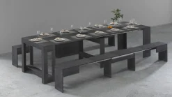 Panca Quedan, 290x25h45 cm,<Dmora Shop