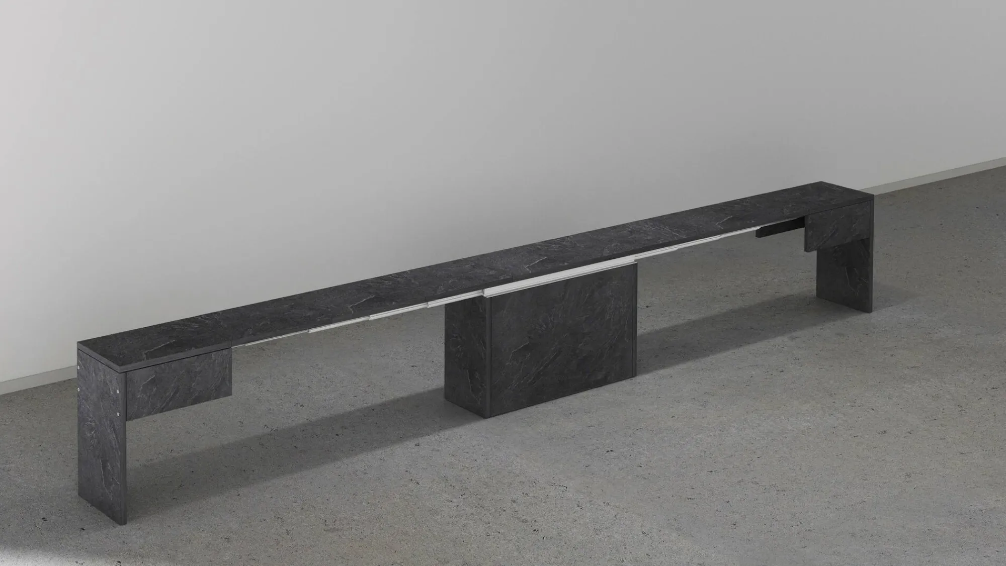 Panca Yutu, 290x25h45 cm,<Dmora Shop