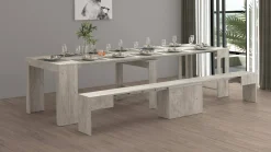 Panca Yutu, 290x25h45 cm,<Dmora Cheap