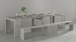 Panca Yutu, 290x25h45 cm,<Dmora Best