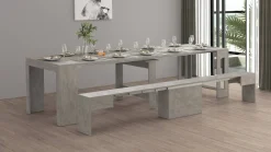 Panca Yutu, 290x25h45 cm,<Dmora Best