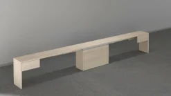 Panca Yutu, 290x25h45 cm,<Dmora Hot