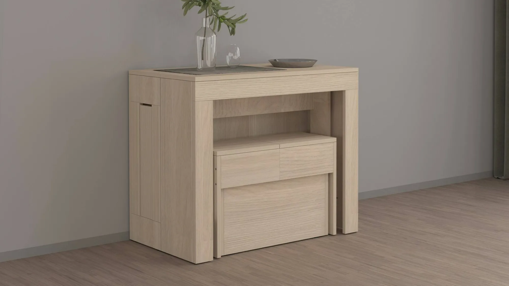 Panca Yutu, 290x25h45 cm,<Dmora Hot