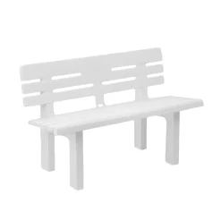 Panchina da esterno Alim, 110x52h71 cm,<Dmora Discount
