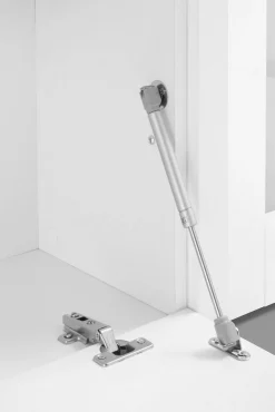 Parete attrezzata Amel, cm 260x30h180,<Dmora Online
