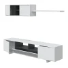 Parete attrezzata Angora, 260x41h46 cm,<Dmora Cheap