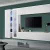 Parete attrezzata Annie, cm 280x30x180,<Dmora Cheap