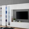 Parete attrezzata Atta, cm 340x30h180,<Dmora Best