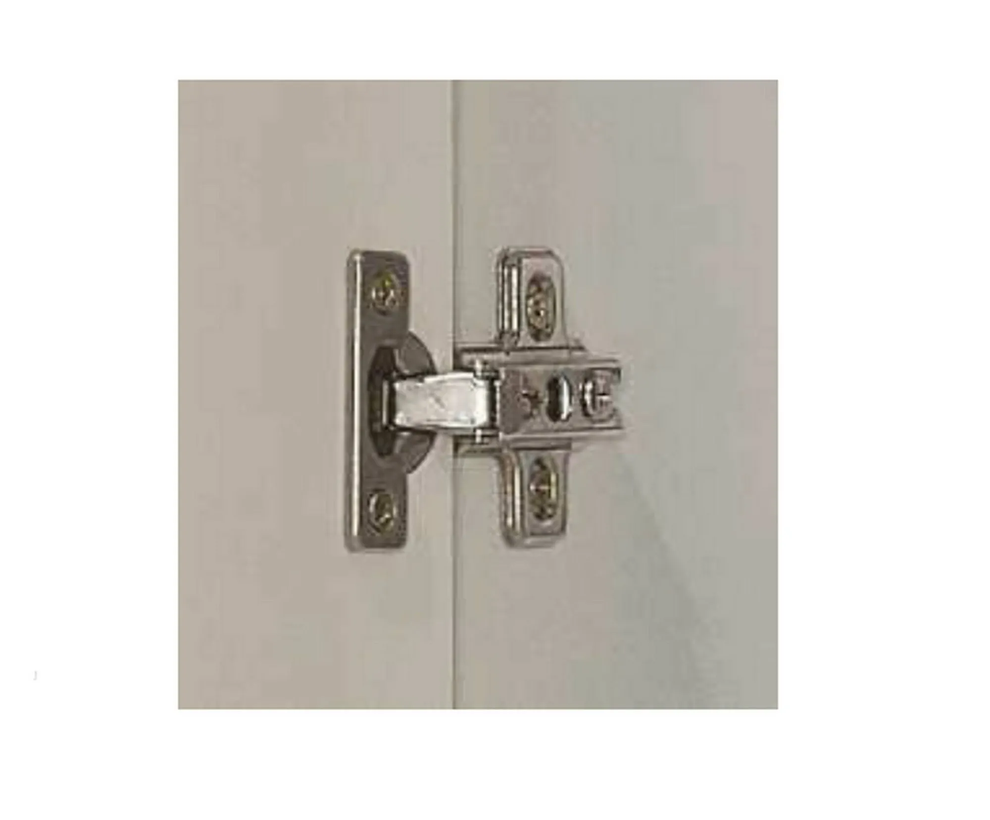 Parete attrezzata Dmutt, 200x29h80 cm, Bianco e Cemento<Dmora New