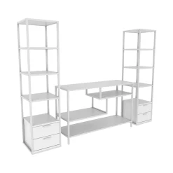 Parete attrezzata Felion, 198x39h160 cm,<Dmora New