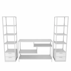 Parete attrezzata Felion, 198x39h160 cm,<Dmora New