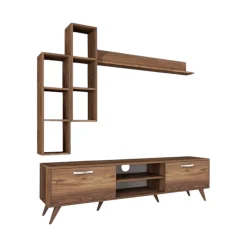 Parete attrezzata Gunding, 180x35 h49 cm,<Dmora Sale