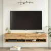Parete attrezzata Veneto, 140x32 h29 cm,<Dmora Store