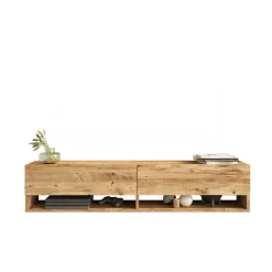 Parete attrezzata Veneto, 140x32 h29 cm,<Dmora Store