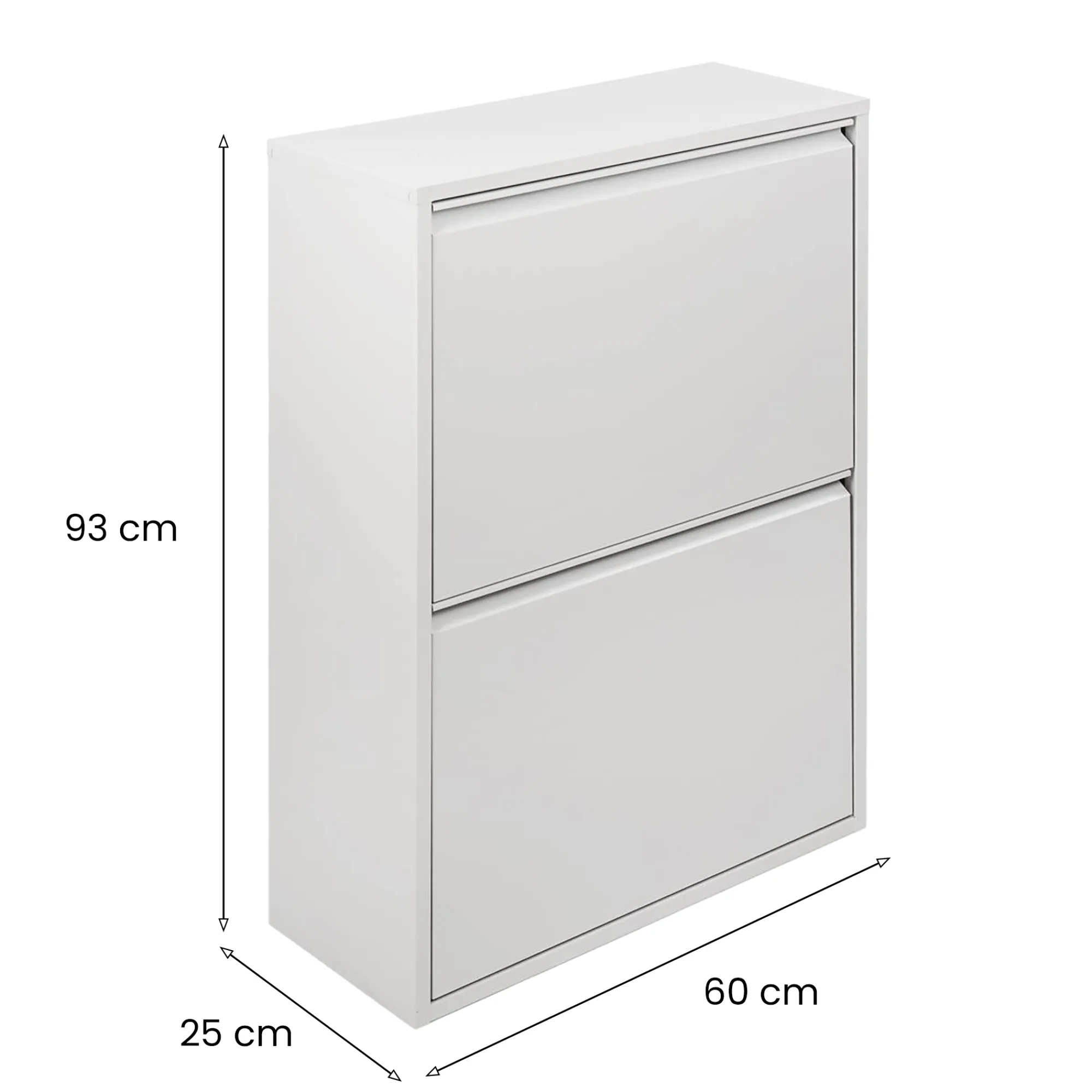Pattumiera Anella, 60x25h92 cm,<Dmora Store
