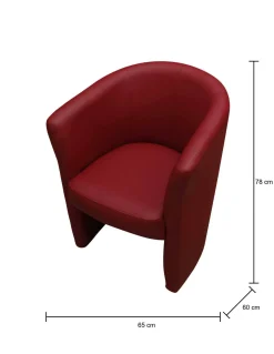 Poltrona Ago, 64x63h76 cm,<Dmora Discount