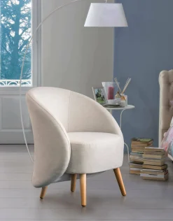 Poltrona Alla, Cm 70x60h80,<Dmora Best Sale