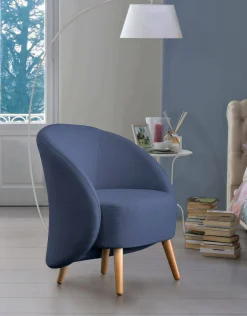 Poltrona Alla, Cm 70x60h80,<Dmora Online