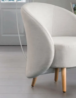 Poltrona Alla, Cm 70x60h80,<Dmora Outlet