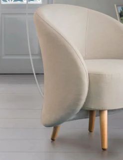 Poltrona Alla, Cm 70x60h80,<Dmora New