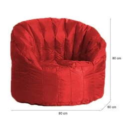 Poltrona Allos, 80x80 h80 cm,<Dmora Online