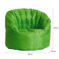 Poltrona Allos, 80x80 h80 cm,<Dmora Flash Sale