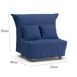 Poltrona Andreou, Cm 85x90h85,<Dmora Flash Sale