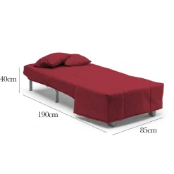 Poltrona Andreou, Cm 85x90h85,<Dmora Clearance