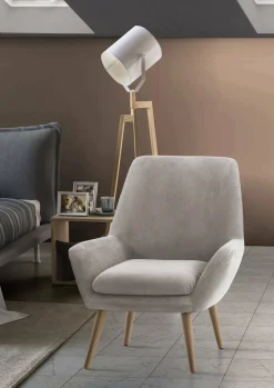 Poltrona Anido, Cm 80x70h95,<Dmora Cheap