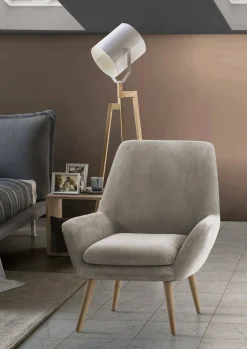 Poltrona Anido, Cm 80x70h95,<Dmora Cheap