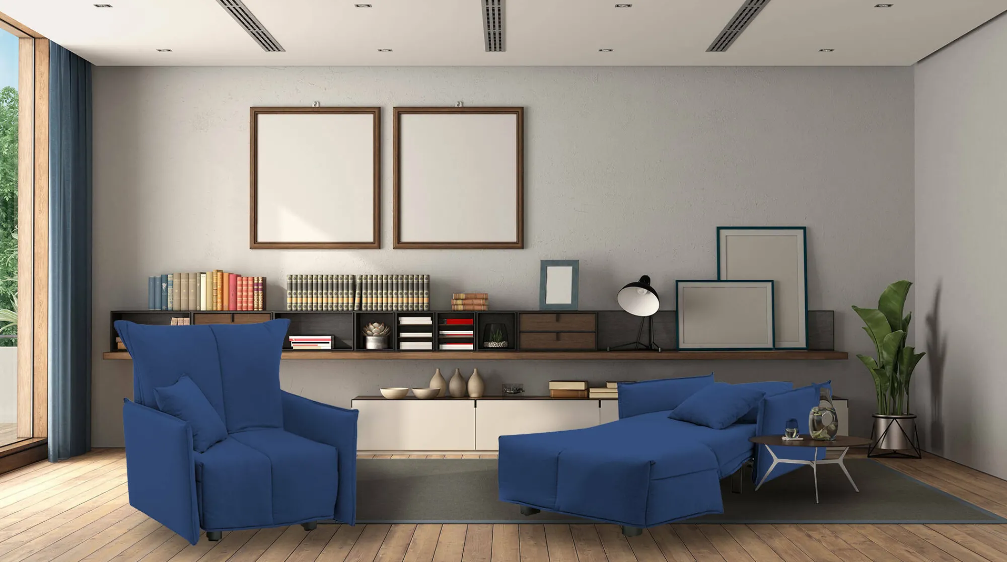 Poltrona Atlantis, Cm 110x90h85,<Dmora Online