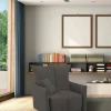 Poltrona Atlantis, Cm 110x90h85,<Dmora Cheap
