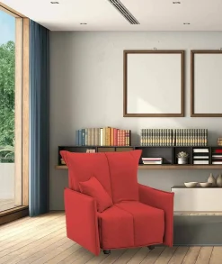 Poltrona Atlantis, Cm 110x90h85,<Dmora Sale