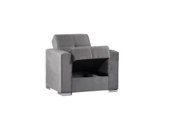 Poltrona Bacoli, 94x85h91 cm,<Dmora Store