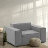 Poltrona Dbrogn, Cm 160x95h70,<Dmora Online