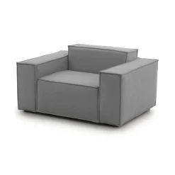 Poltrona Dbrogn, Cm 160x95h70,<Dmora Online