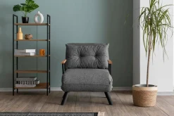 Poltrona Keoni 60x78 h78 cm,<Dmora Clearance