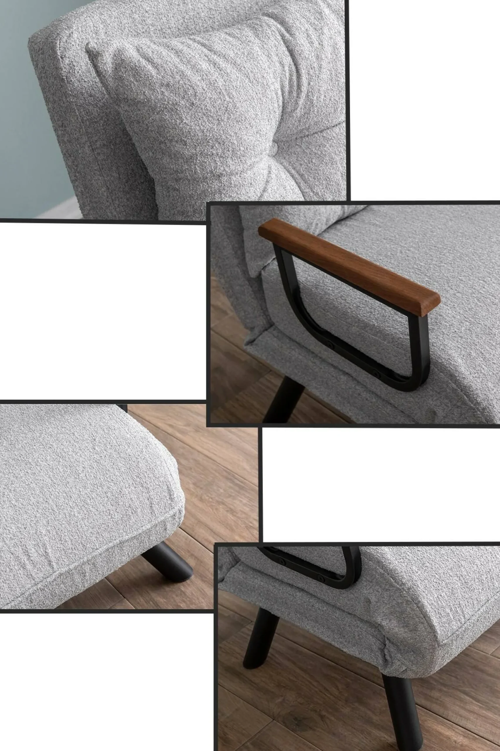 Poltrona Keoni 60x78 h78 cm,<Dmora Cheap