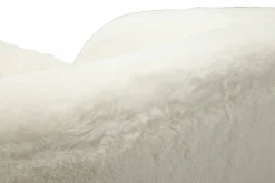 Poltrona Landi, 73x66 h78 cm, Bianco e Oro<Dmora Clearance