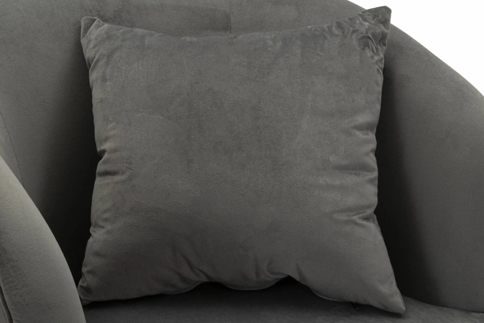 Poltrona Landi, 73x66 h78 cm, Grigio e Argento<Dmora Flash Sale