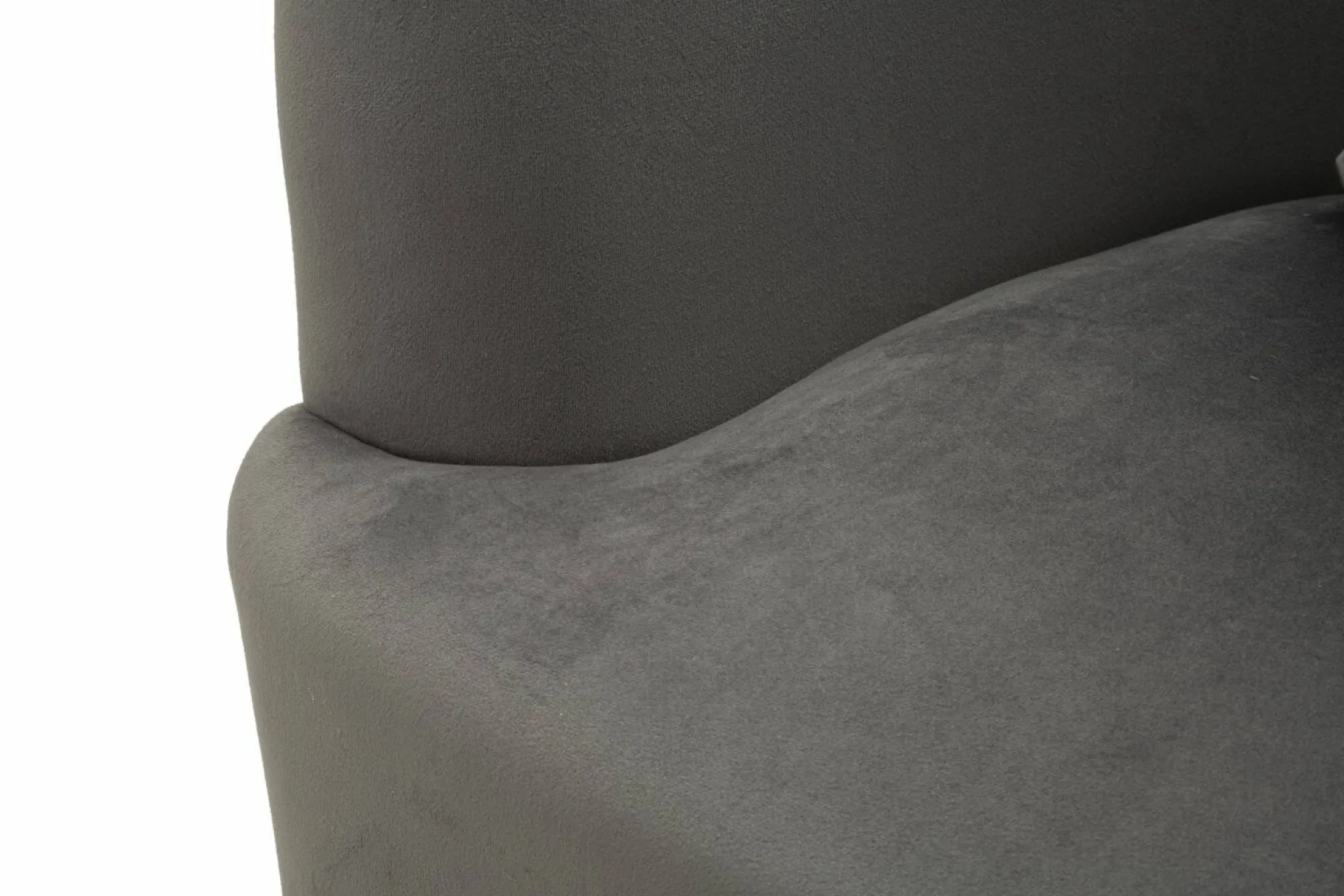 Poltrona Landi, 73x66 h78 cm, Grigio e Argento<Dmora Flash Sale