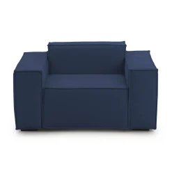 Poltrona Leonia, Cm 140x95h70,<Dmora Discount